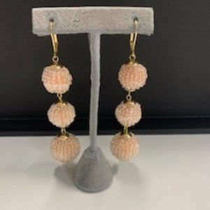 NWT: INC Beaded sphere drop earrings